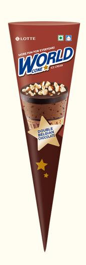 Double Belgian Choco Cone 150ml