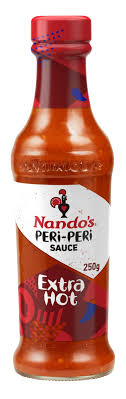 NANDOS PERI PERI EXTRA HOT SAUCE 250 GM