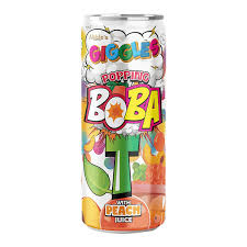 Abbie's Giggles Popping Boba with Peach 320ml