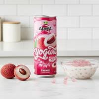 Abest Yogurt Boba Lychee Juice 320ml