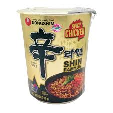 NONGSHIM SHIN RAMYUN SPICY CHICKEN CUP 68G