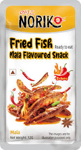 Noriko Fried Fish Mala Flv Snack 12gm