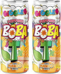 Abbie's Giggles Popping Boba with Mango 320ml