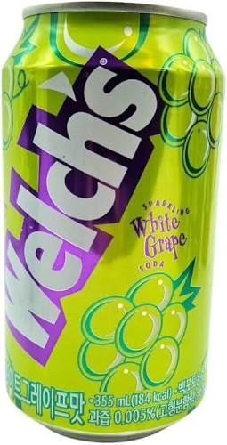 WELCHS WHITE GRAPES 355ML(웰치스 화이트그레이프)