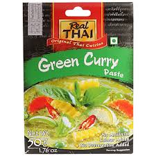REAL THAI GREEN CURRY PASTE 50 GM