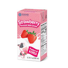 YONSEI STRAWBERRY MILK 190ML