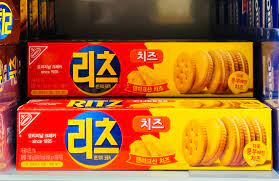 Sm-RITZ CHEESE SANDWICH CRACKER 96G(리츠크래커 (치즈샌드)