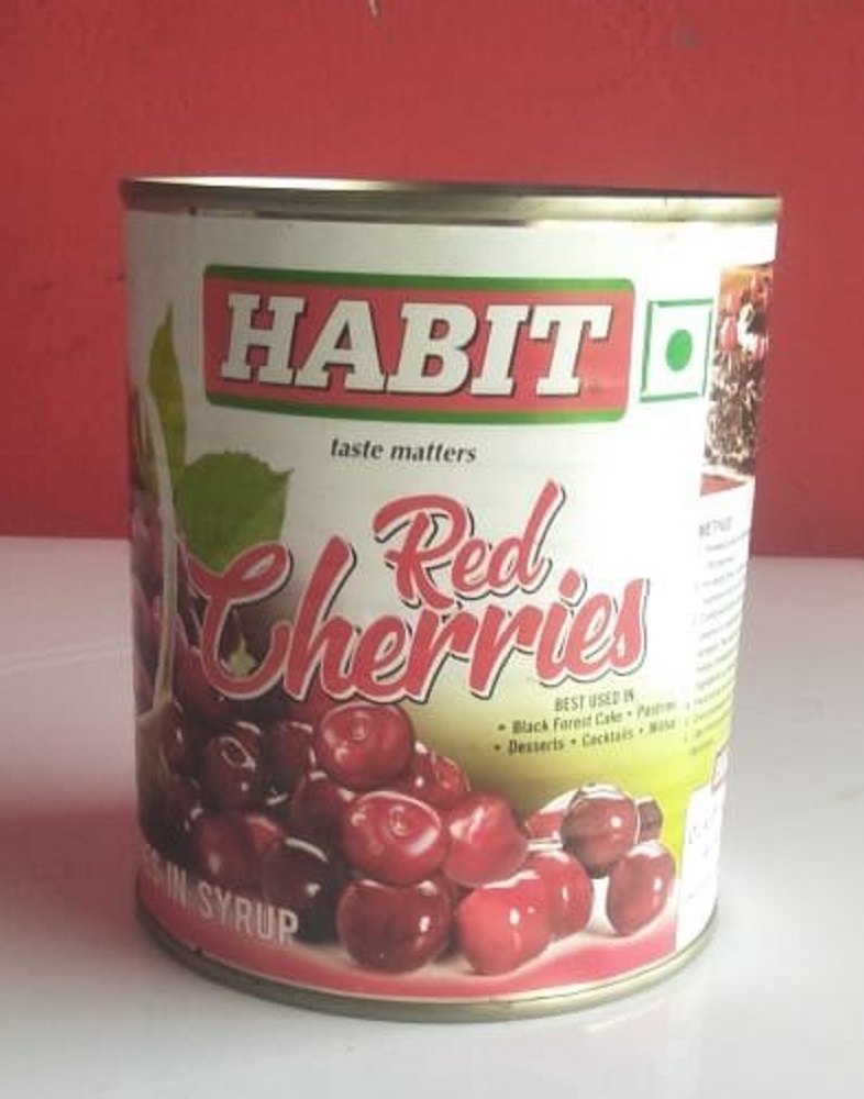 HABIT RED CHERRIES 830 GM