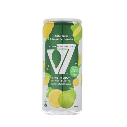 V7 CAN LEMON MINT 300 ML