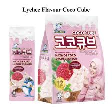 DOLPHIN NDC COCOCUBE LYCHEE 40g*12Pcs