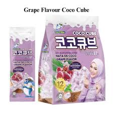 DOLPHIN NDC COCOCUBE GRAPE 40g*12Pcs