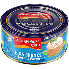 Golden Tuna Chunks In Spring Water 185g