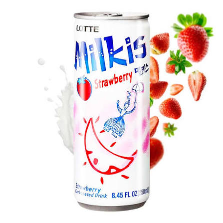 LOTTE MILKIS STRAWBERRY 250ML