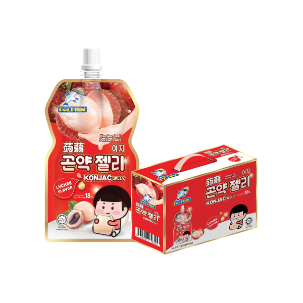 KONJOC JELLY LYCHEE 130G