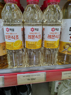 LEMON VINEGAR 500ML(E)백설레몬식초500ml)