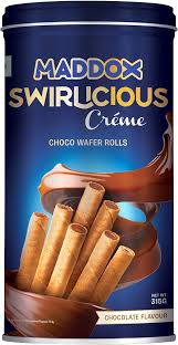 MADDOX CHOCOLATE WAFER ROLL 315 GM