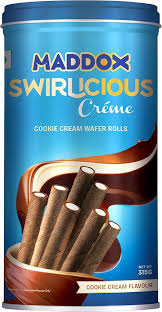 Madx Wafer Roll Cookie Crm 315g