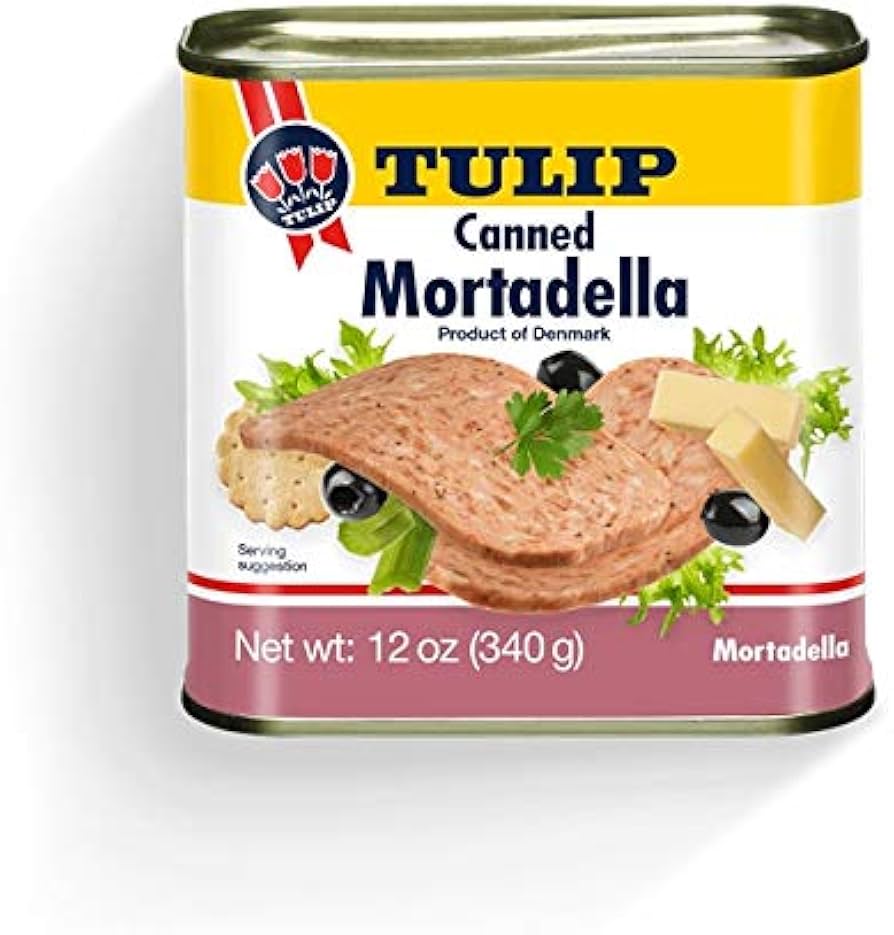 TULIP PORK MORTADELLA CANNED 340 GM