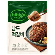 SM-BIBIGO PATTY MEAT MARINAED 450G (비비고)남도떡갈비 375+75G/냉동