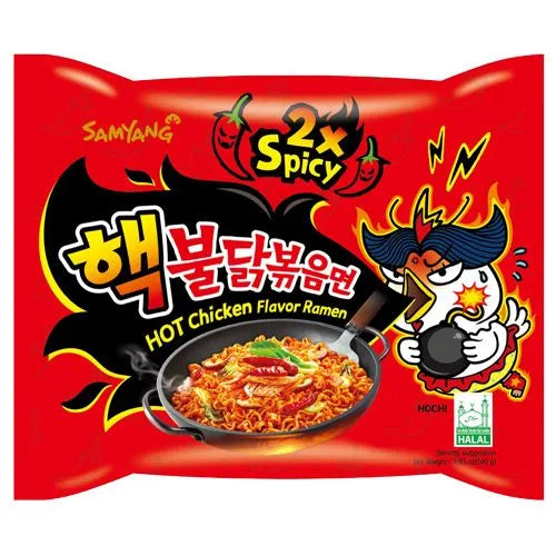 SAMYANG HOT CHICKEN 2X SPICY 140GM