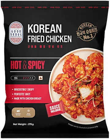 KOREAN FRIED CHICKEN HOT & SPICY 275G