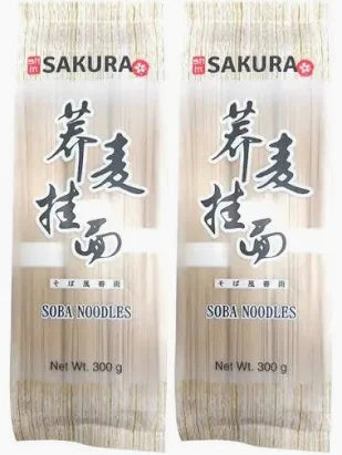 SAKURA SOBA NOODLES 300GM