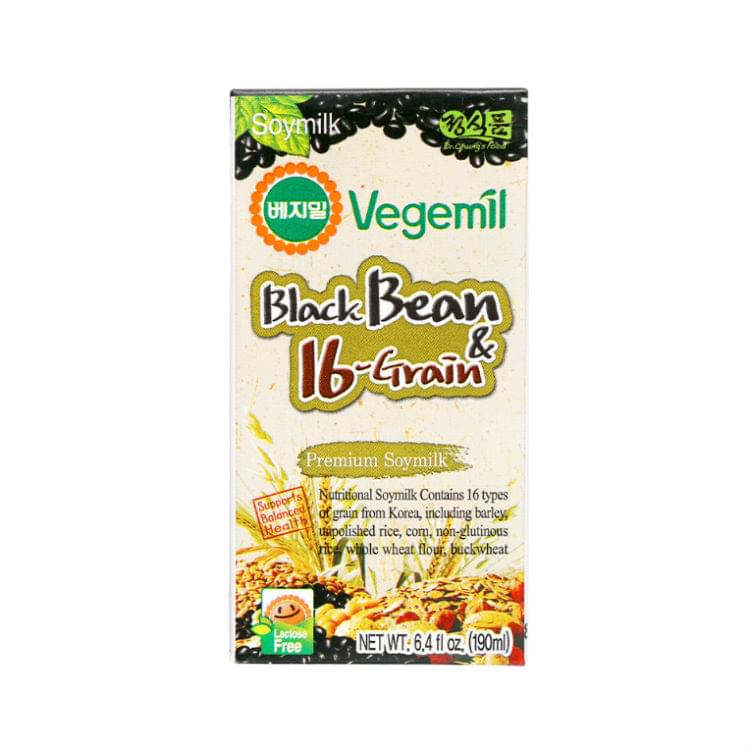 Sm-Black Bean 16 Grain Soy Milk 190ml