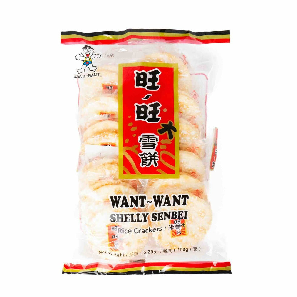 Want-Want Shelly Senbei Rice Cracker 150g