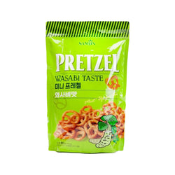Sm- Mini Pretzel Wasabi Taste 70g (미니프레첼 와사비맛)