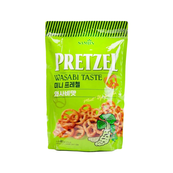 Sm- Mini Pretzel Wasabi Taste 70g (미니프레첼 와사비맛)